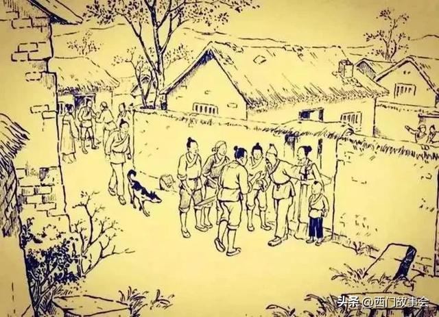 民间故事男子夜归，发现嫂子不对劲，这时，去世的哥哥走了进来